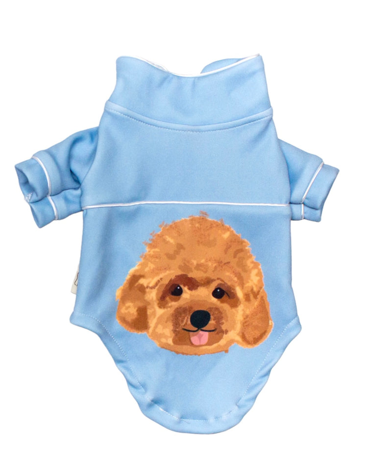 Red Toy Poodle Pajamas Dog and Cat Apparel