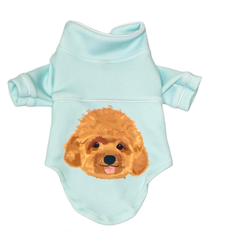 Red Toy Poodle Pajamas Dog and Cat Apparel