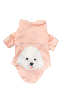 White Poodle Pajamas Dog and Cat Apparel