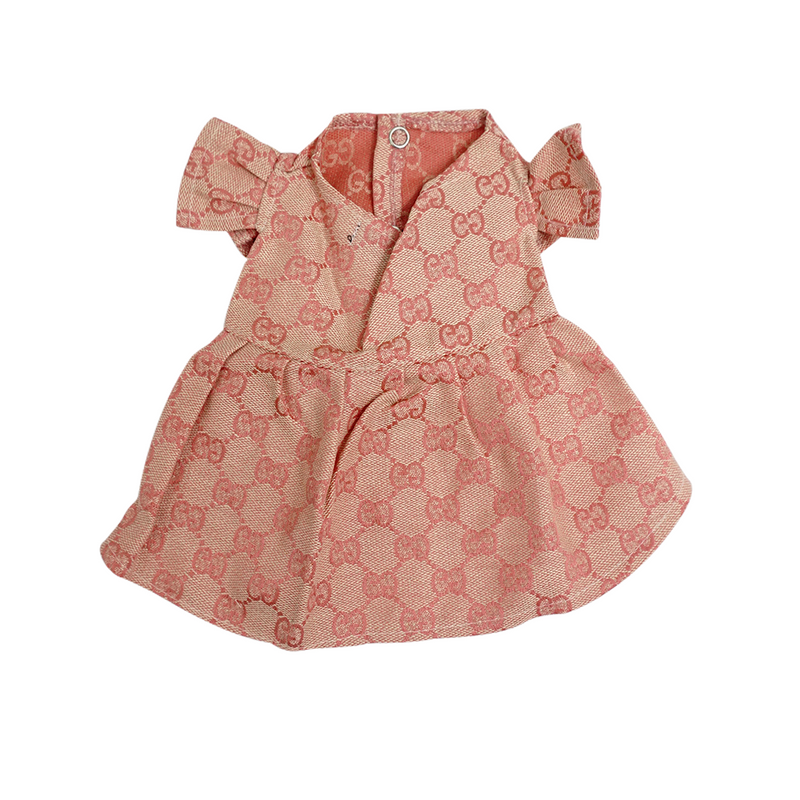 Poochi Pink Dog Cat Dress Clothes