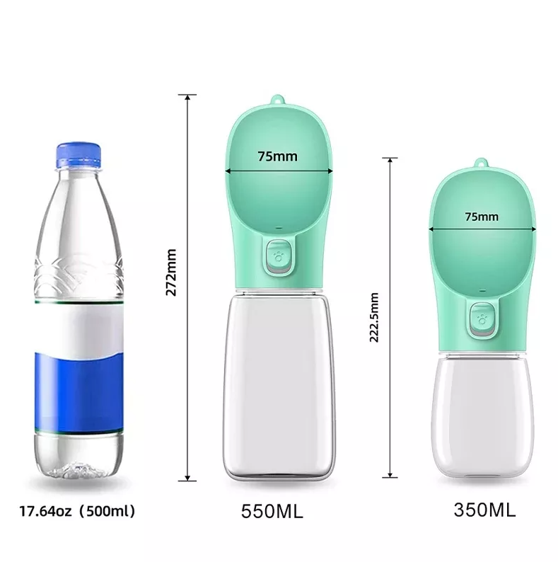 Portable Water Bottle Outdoor Walking 350ml