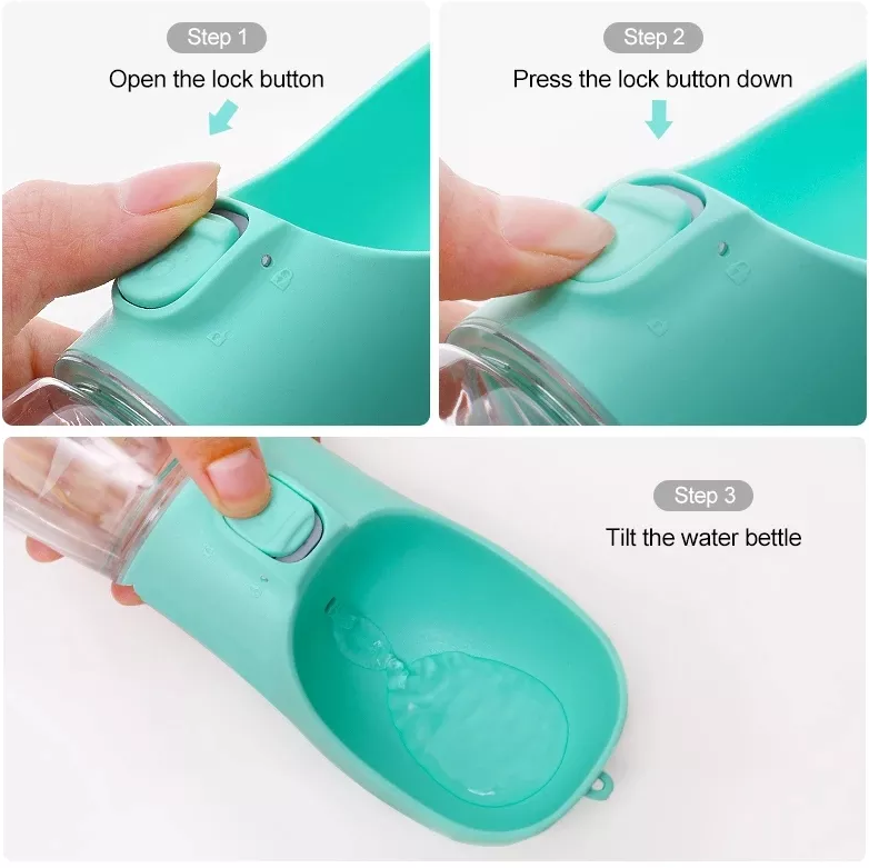 Portable Water Bottle Outdoor Walking 550ml