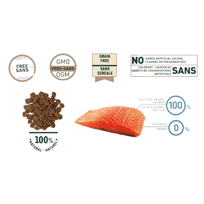 Grain-Free Salmon Large/Medium Breed Puppy Dry Dog Food