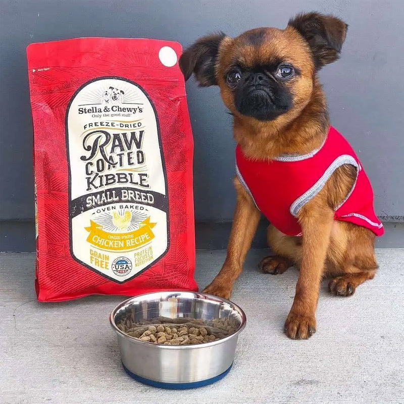 Raw Coated Kibble Cage Free Chicken Recipe Small Breed Dry Dog Food