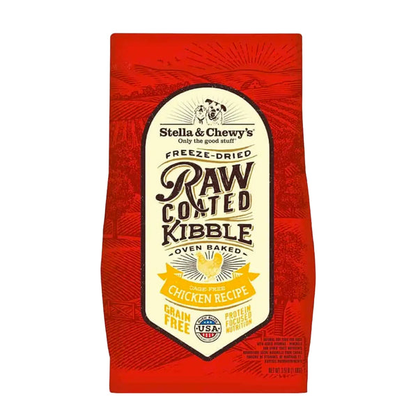 Raw Coated Kibble Cage Free Chicken Dry Dog Food