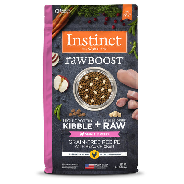 Raw Boost Small Breed Grain Free Chicken Recipe Dry Dog Food