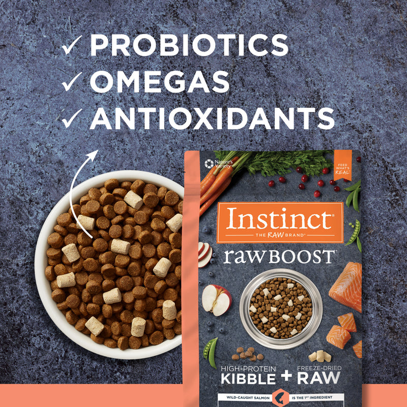 Raw Boost Grain Free Salmon Recipe Dry Dog Food