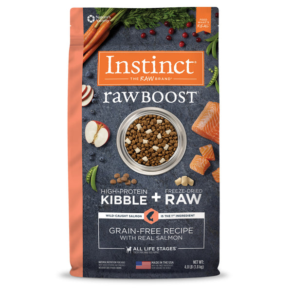 Raw Boost Grain Free Salmon Recipe Dry Dog Food