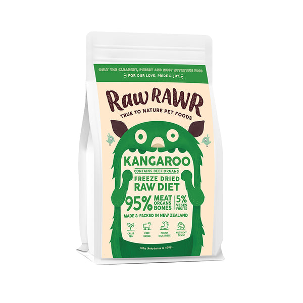 Kangaroo Raw Freeze Dried Dog & Cat Food