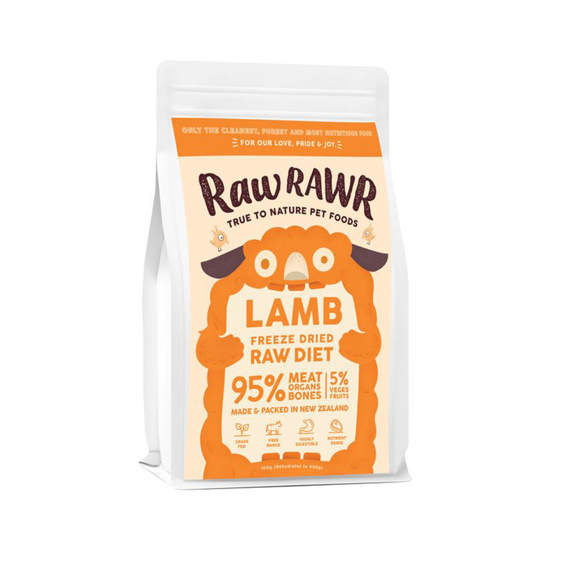 Lamb Raw Freeze Dried Dog & Cat Food