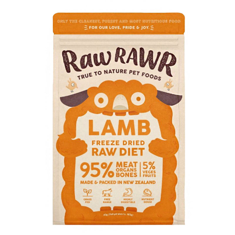 Lamb Raw Freeze Dried Dog & Cat Food