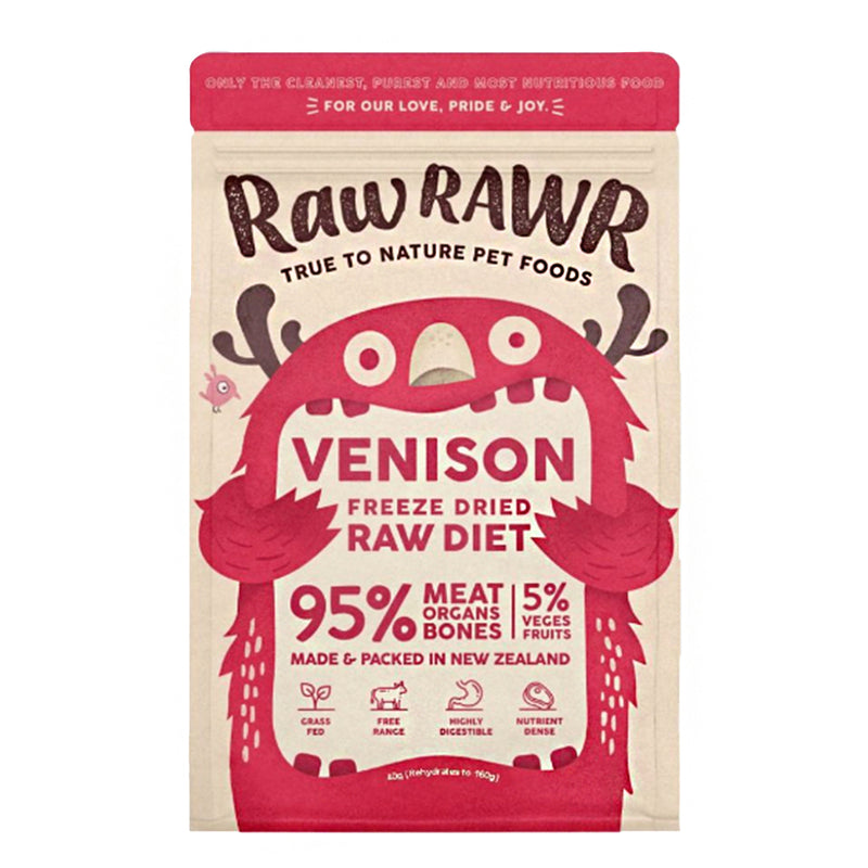 Venison Raw Freeze Dried Dog & Cat Food