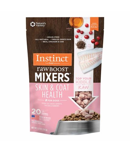 Raw Boost Mixer Skin & Coat Health Dog Food