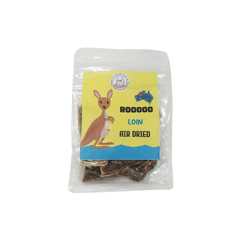 Kangaroo Loin Air Dried Dog Treats