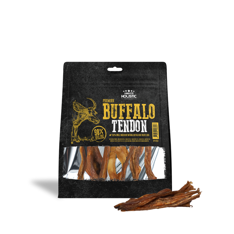 Air Dried Premier Buffalo Tendon Dog Treats