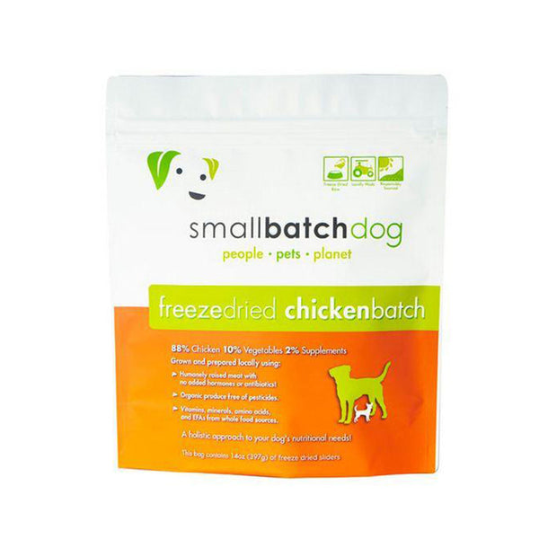 Chicken Batch Sliders Freeze-Dried Raw Dog Food