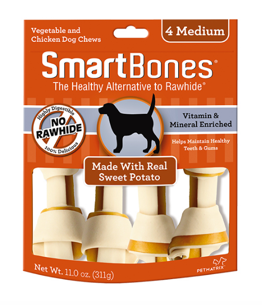Sweet Potato Classic Bone chews Dog Treats