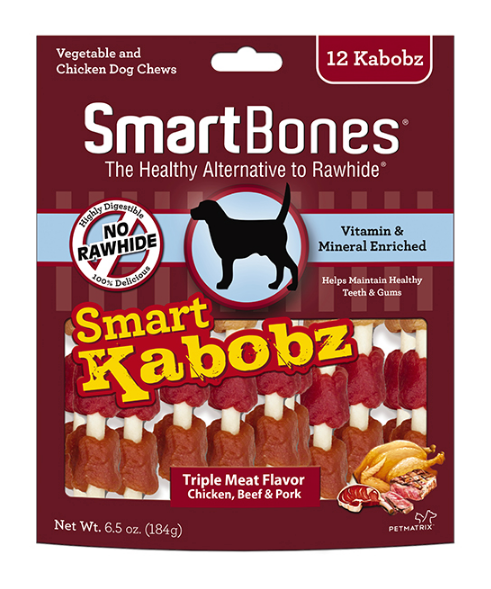 Smart Kabobz Chicken Beef and Pork Flavor