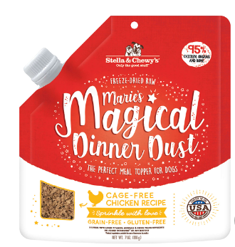 Marie's Magical Dinner Dust Cage-Free Chicken Freeze Dried Raw Topper for Dogs