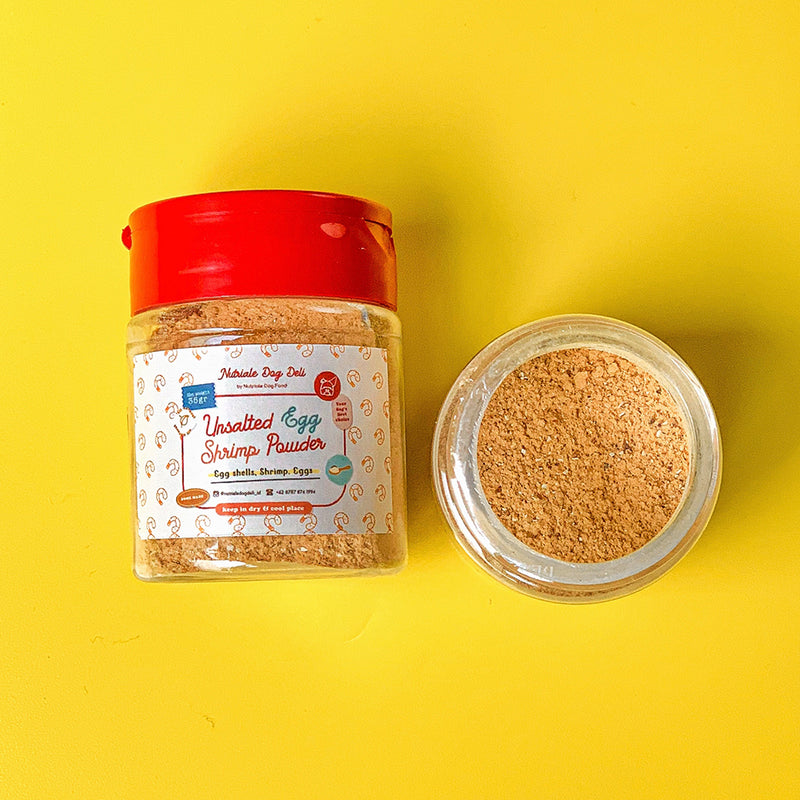 Unsalted Egg Shrimp Powder Dog Food Topper