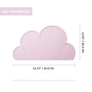 Cloud Silicone Dog Cat Feeding Mat