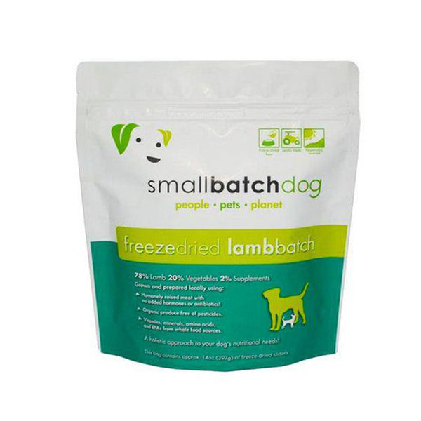 Lamb Batch Sliders Freeze-Dried Raw Dog Food