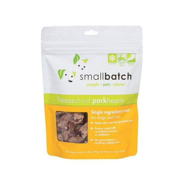 Pork Hearts Freeze-Dried Cat Dog Treats