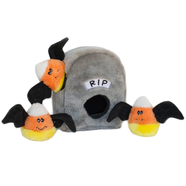 Halloween Burrow - Spooky Gravestone Dog Toy