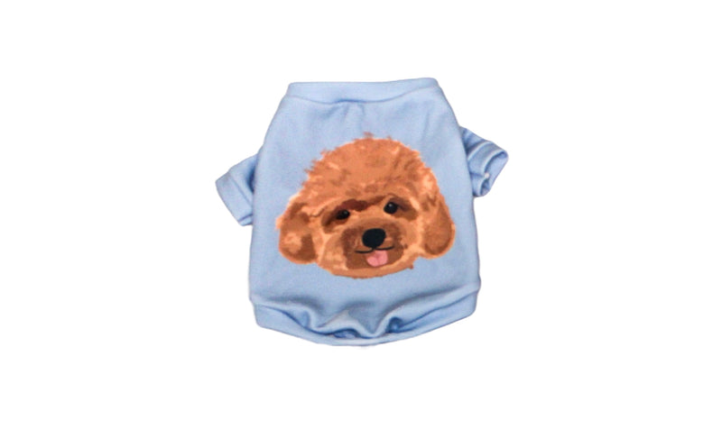 Red Toy Poodle T-Shirt Dog and Cat Apparels