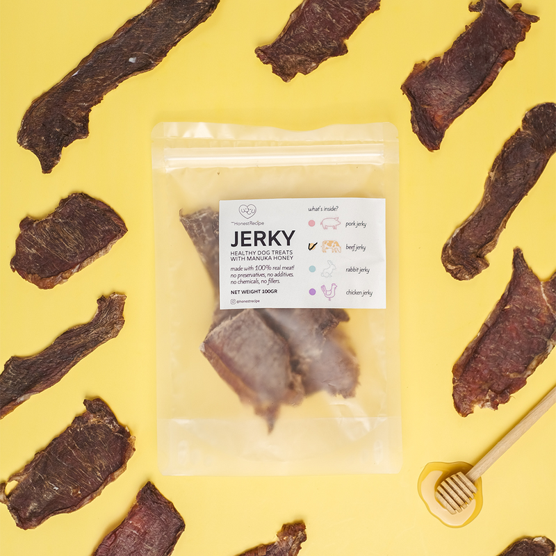 Beef Jerky With Manuka Honey Healthy Dog Treats