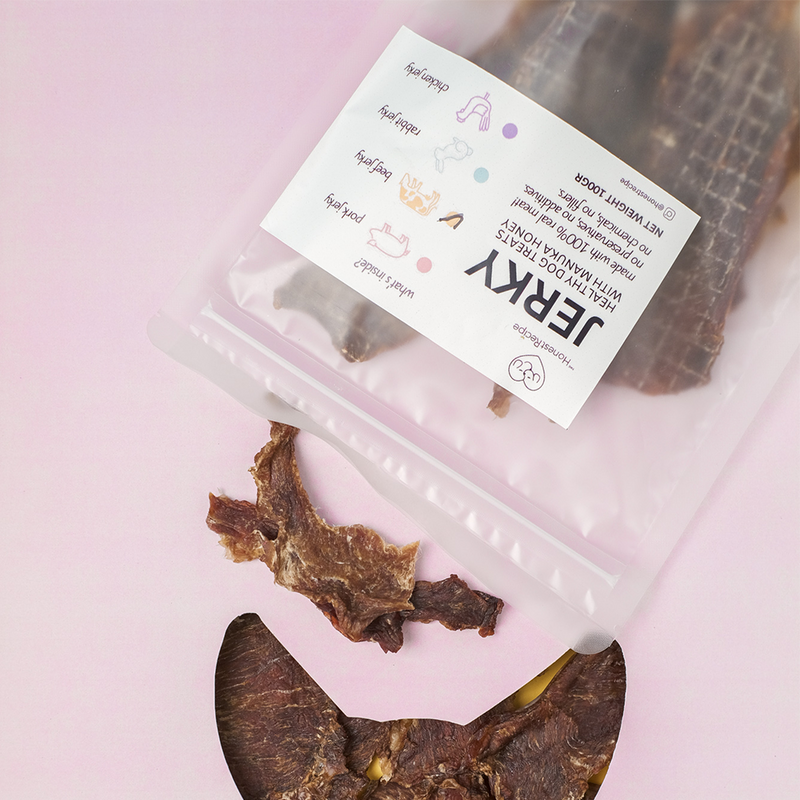 Beef Jerky With Manuka Honey Healthy Dog Treats