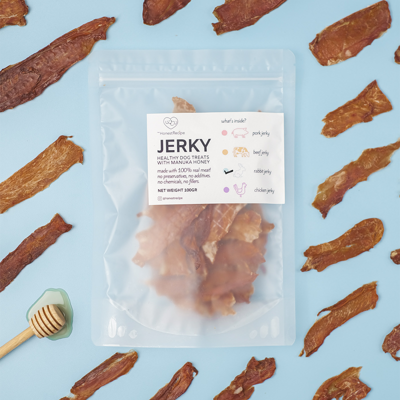 Rabbit Jerky With Manuka Honey Healthy Dog Treats