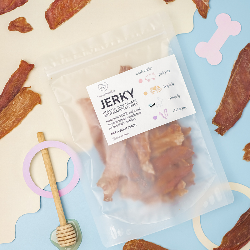 Rabbit Jerky With Manuka Honey Healthy Dog Treats