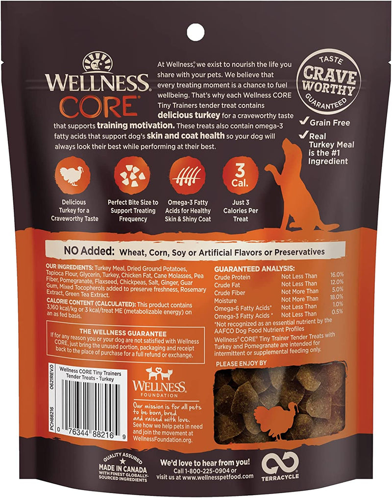 Core Grain Free Tiny Trainers Turkey & Pomegranate Tender Dog Treats