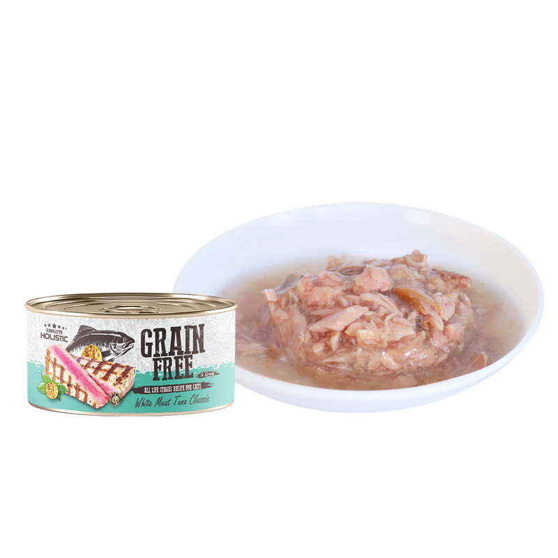 Grain Free White Meat Tuna Classic In Gravy Canned Cat Food