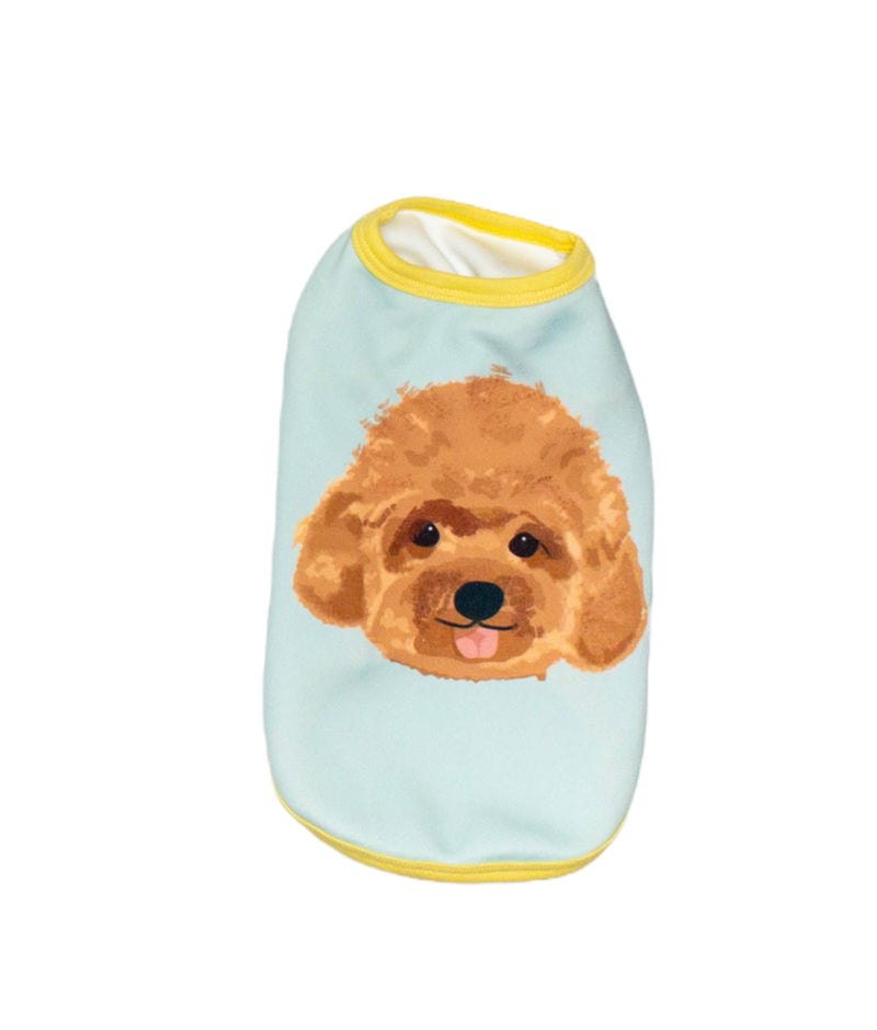 Red Toy Poodle Pet Tank Clothes