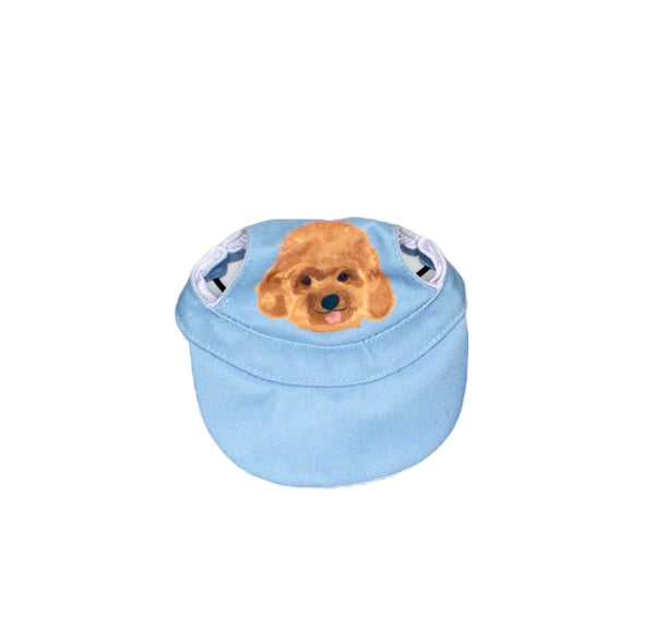 Red Toy Poodle Hat Pet Apparel