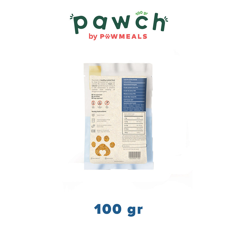 Hearty Turkey  Cooked Dog Food - Small To Medium Puppy