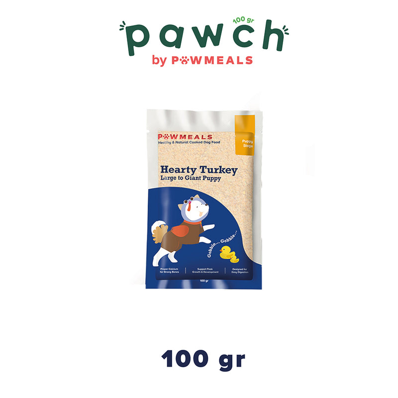 Hearty Turkey  Cooked Dog Food - Large To Giant Puppy
