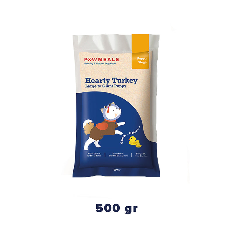 Hearty Turkey  Cooked Dog Food - Large To Giant Puppy