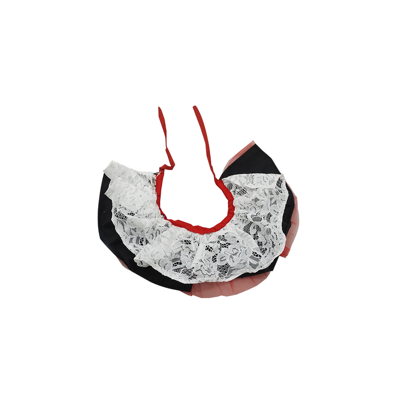 Red Tutu Mini Ribbon Bib For Pets