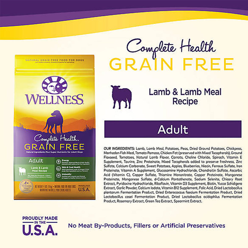 Complete Health Grain-free Adult Lamb Dog Food