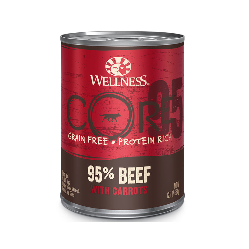CORE 95% Beef With Carrots Grain-Free Dog Food