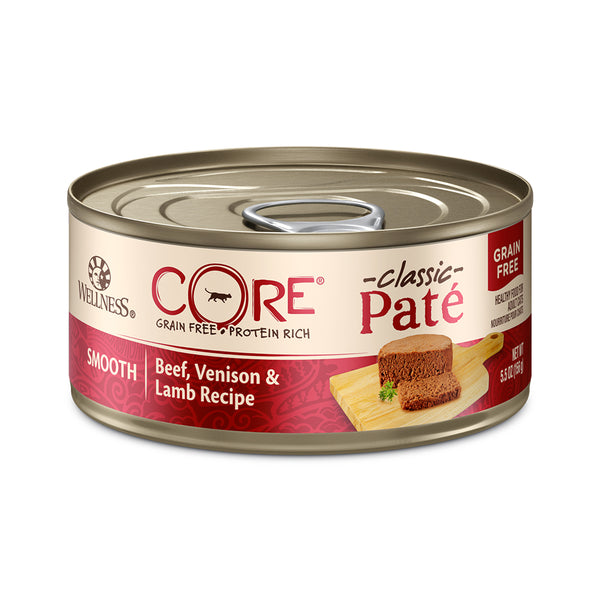CORE Pate Beef, Venison & Lamb Recipe Grain-Free Canned Cat Food