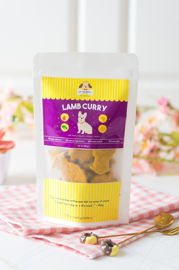 Lamb Curry Dog Treats