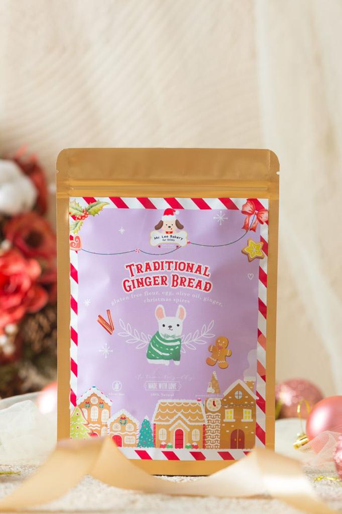 Traditional Ginger Bread Dog Treats