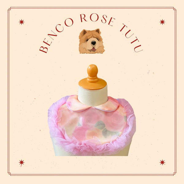 Rose Tutu Bib for Pets