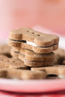 Tiramisu Dog Cookies Sandwich Dog Treats