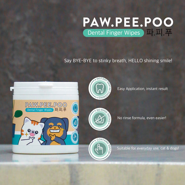 Dental Finger Wipes for Pets