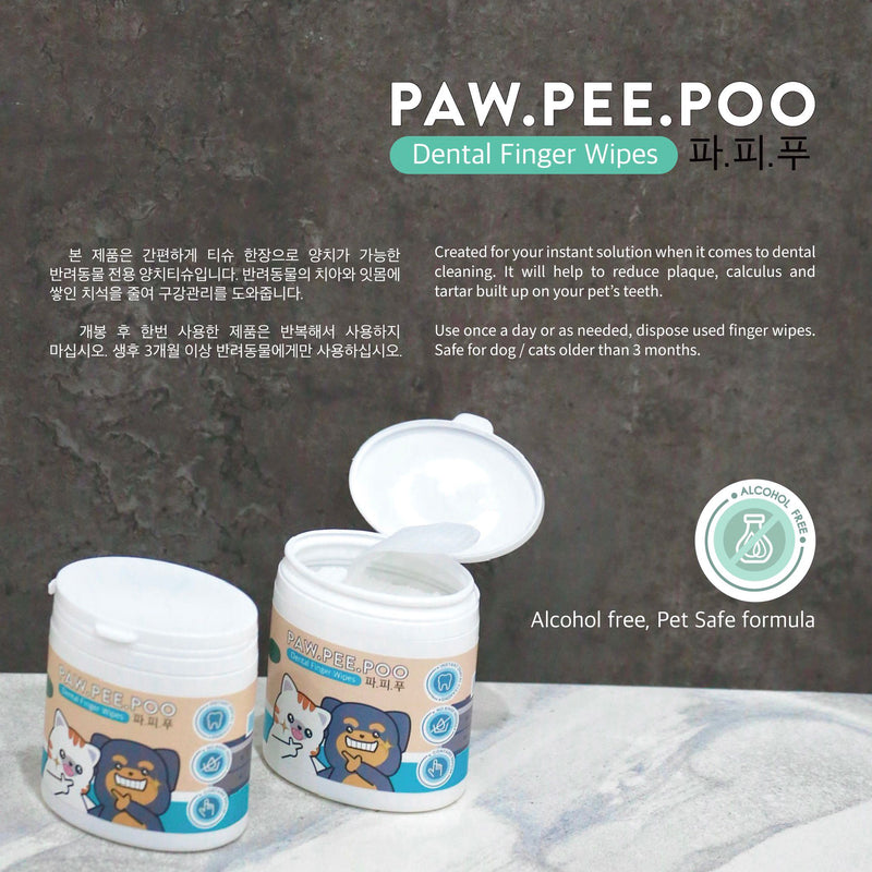 Dental Finger Wipes for Pets